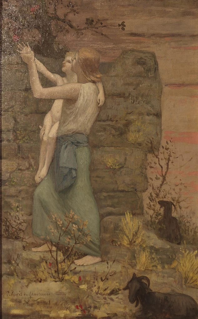 Pierre Puvis de Chavannes - Il pastore di capre